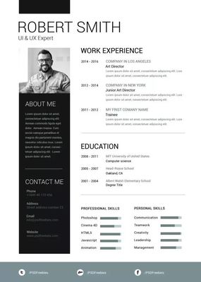 設(shè)計(jì)師如何打造完美簡(jiǎn)歷，附贈(zèng)專屬PSD與AI模板資源